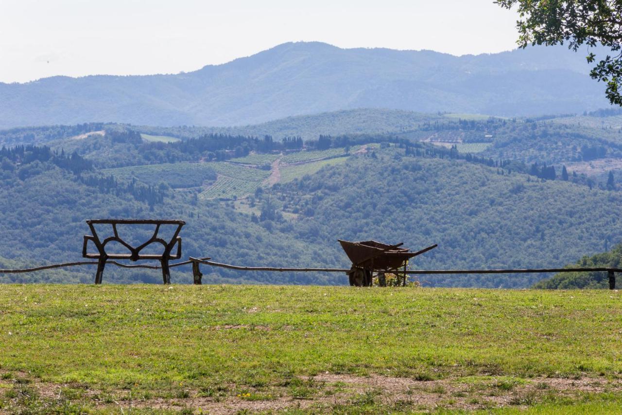 Villa Di Capovento Castellina in Chianti Dış mekan fotoğraf